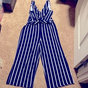 Size large Navy blue romper